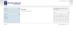 Desktop Screenshot of doonschool.org