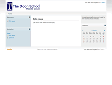 Tablet Screenshot of doonschool.org